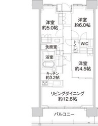 亀有駅 徒歩5分 2階の物件間取画像